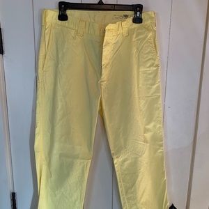 Polo Ralph Lauren Yellow Chinos